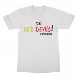 Mannen T-shirt Go Red Devils
